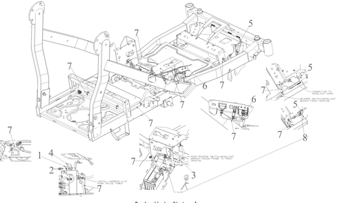Electrical Diagram and Parts List for ZTXS5-60KW (47RKCAB8A10)(2023) Cub Cadet Lawn Tractor
